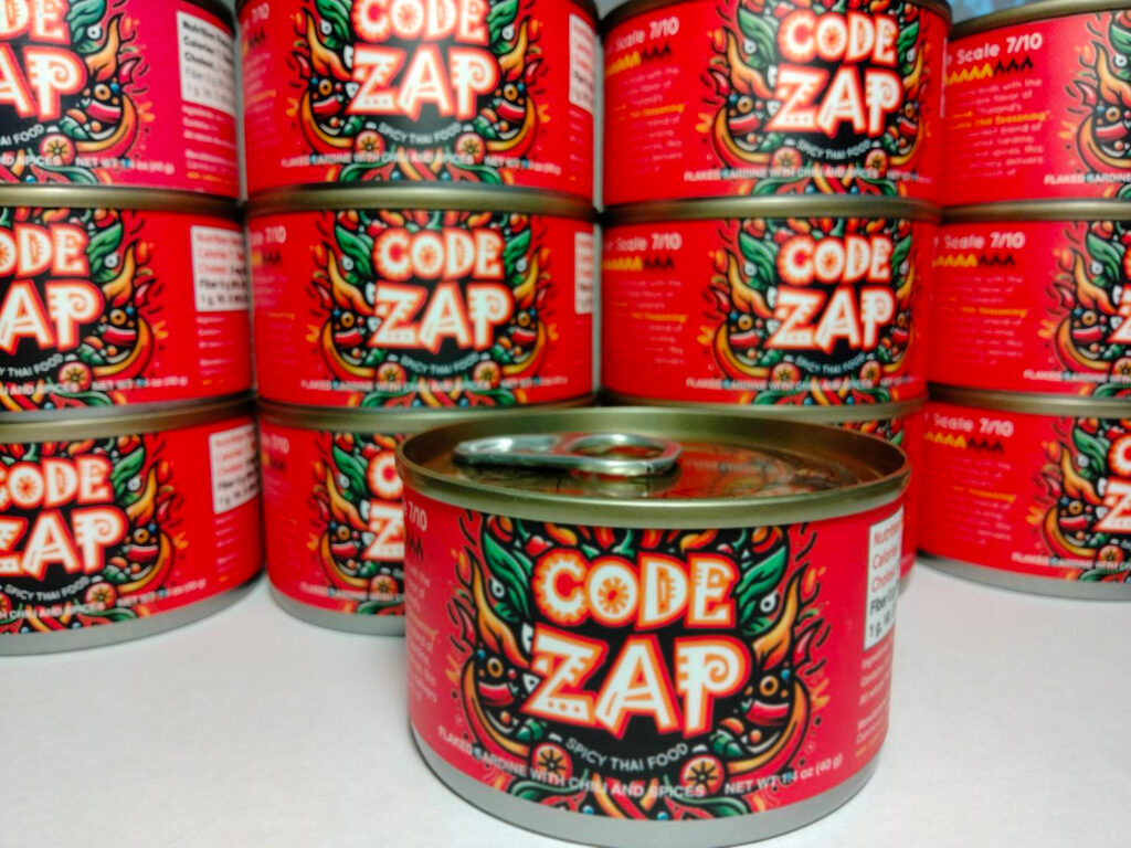 Code ZAP — Flaked Sardine with Chili and Spices